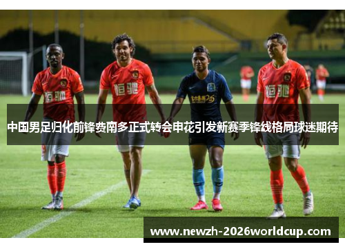中国男足归化前锋费南多正式转会申花引发新赛季锋线格局球迷期待 中国男足归化前锋费南多正式转会申花引发新赛季锋线格局球迷期待